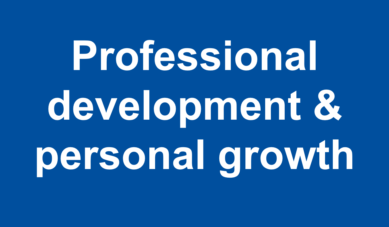 professional development and personal growth